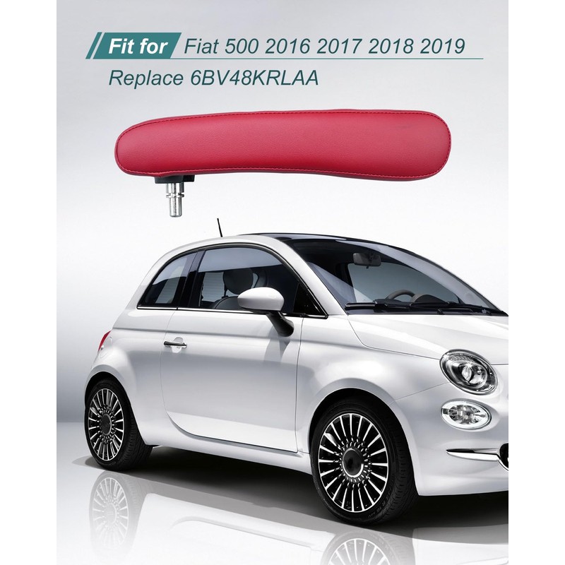 QAGGUM Seat Armrest Compatible with Fiat 500 2016 2017 2018