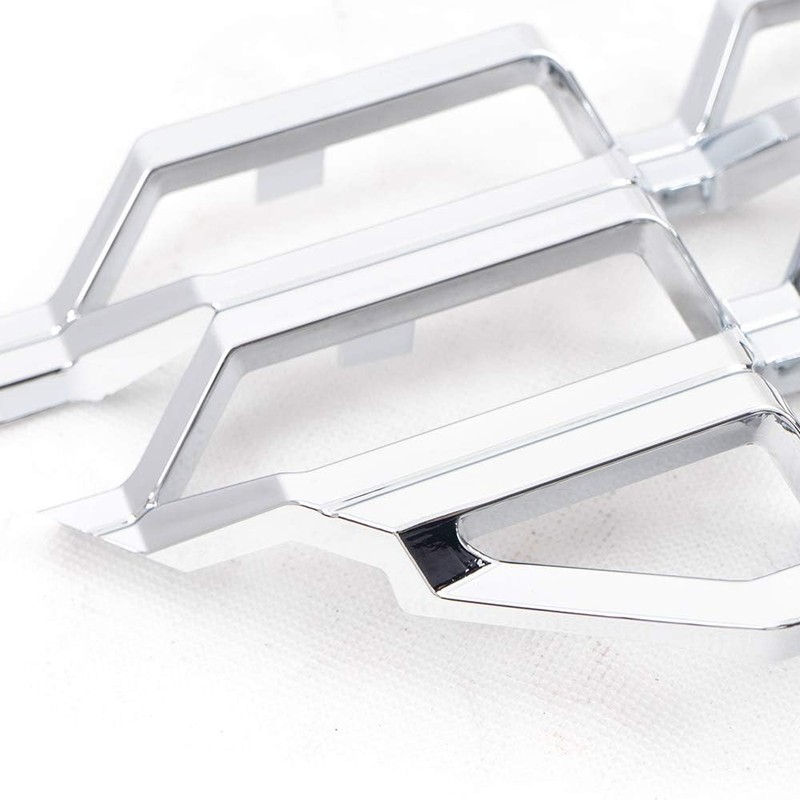 G-PLUS Grille Insert Chrome Snap On Front Lower Compatible With