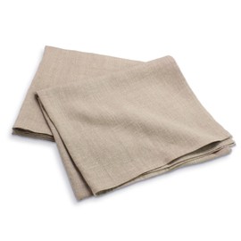 [Value Set of 2] 100% Linen Bath Towel Natural < Absorbent, Quick Drying, Anti-Bacterial, Heavy Duty Natural Linen >
