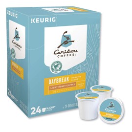 Caribou Coffee Daybreak Morning Blend, K-Cups for Keurig Brewers, 24 Count (Pack of 4)
