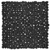 Circul Shower Mat 53 x 53 cm Black Stone Look
