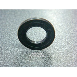 3/4" Black Rubber Flat Washers Replacement for Various Plumbing Fittings - Number of Washers = 2