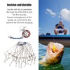 Fish Stringer Live Fish Lock with Reel Float Steel Wire