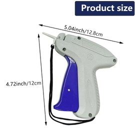 Parthan Tag Gun Kit with 1000 Tags, Micro Stitch Gun for Clothes/Socks/Hat