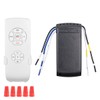 Alnicov Universal Wireless Ceiling Fan Remote Control Kit with Time