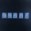 CENPEK Pack of 10 Acrylic Jewellery Ring Display Stand Finger