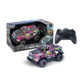 Revell Control Purple 24684 Remote Car Ghost Driver Precise 2.4 GHz Control, 1:22 Scale, 17.5cm in Length