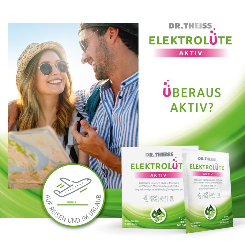 Dr. Theiss Electric Lute Active Isotonic Electrolyte Glucose Blend with