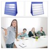 Toyvian Tabletop Desktop Pocket Chart with 20 Dry Erase Cards