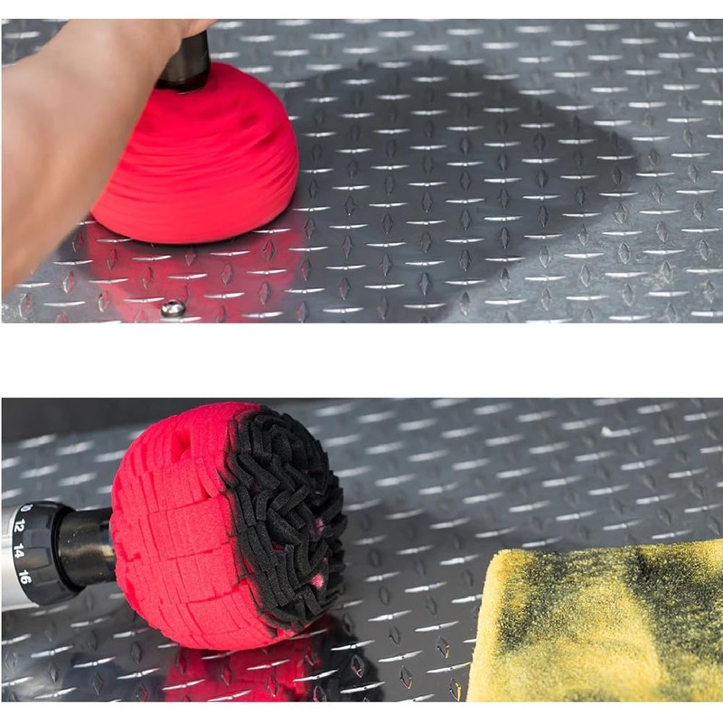 Mothers MT-05141 Powerball Mini Polishing Sponge with Extension Attaches to