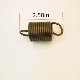 Washing Machine Kit 3 pcs Suspension Spring WP63907 1 pcs Counterweight Counter Balance W10250667 ， 3 pcs Tub Wear Pads 285744 for Whirlpool and Kenmore Washer