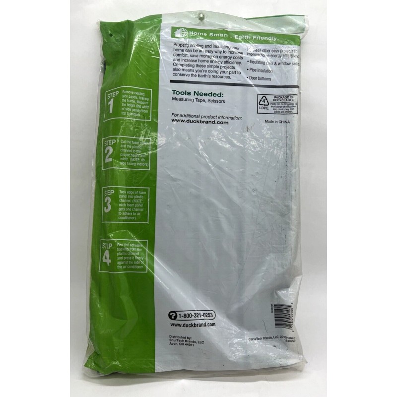 Duck Brand Air Conditioner Insulating (Foam) Panels - 18" W