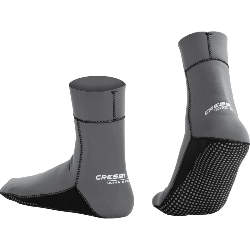 Cressi Ultra Stretch Neoprene Socks 1.5mm Unisex Adults Double Lined