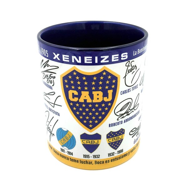 Gio Gifts Boca Juniors Mug Argentina Futbol Soccer Ceramic Coffee Mug