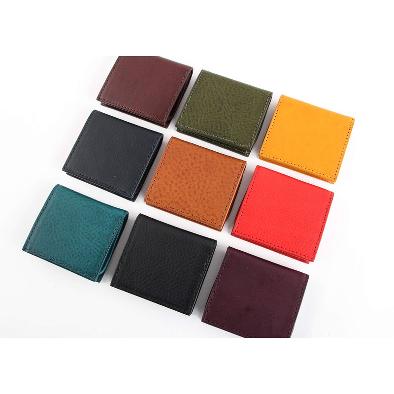 Boosters Minerva Box, Coin Purse, Men's, Box-shaped, Leather, Genuine Leather,