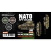 AK REAL COLORS SET RCS131 NATO AFV Colours (3 x