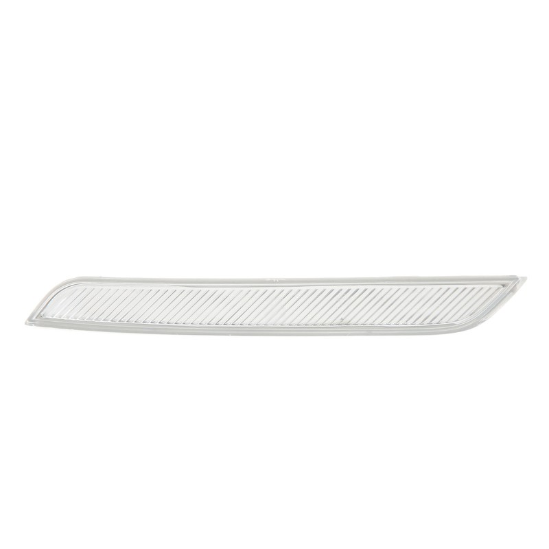 Front Bumper Reflector Clear White Improve Car Visibility Side Marker