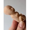 1 soft rubber model fetus, unusual medical fetal doll, abortion