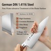 HEZHEN Pro Chefs Knives 8.3 Inch,High Carbon German 1.4116 Steel,Stainless