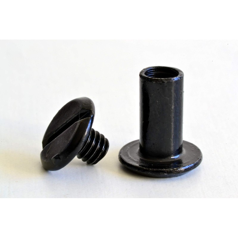 Binding Screws Black / 5 mm / Screw Rivets /