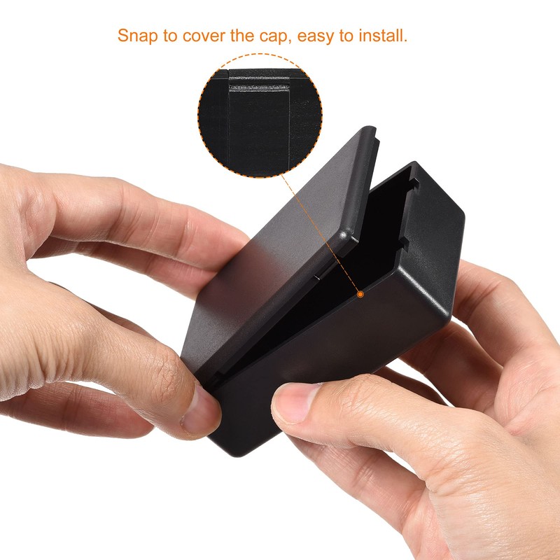 sourcing map Mini Dustproof Junction Box 80x50x26mm ABS for Electrical