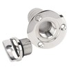 Kuuleyn Vent Fitting, 316 Stainless Steel Oval Garboard Drain Plug