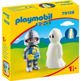 PLAYMOBIL 70128 1.2.3 Knight with Ghost, from 18 Months