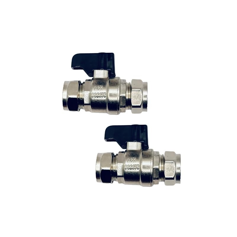 hep® 15mm Full Bore Isolating Ball O Fix Valve Straight