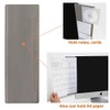 Monitor Side Panel Memo Message Board Sticky Notes Holder Transparent