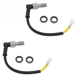 ALPHA RIDER Universal Set of 2 M10 x P1.25 Hydraulic Brake Switch, Pressure Switch, Banjo Bolt, For Suzuki Suzuki, Honda, Kawasaki, Kawasaki, Yamaha, Yamaha, Motorcycle, Motorcycle, Single Stop Lamp