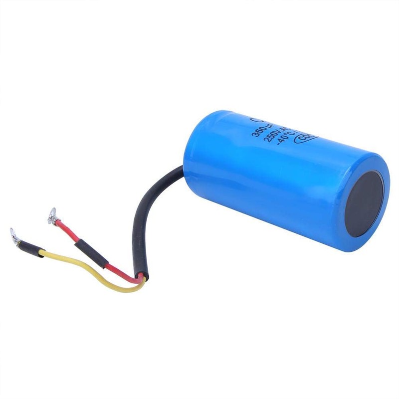 Fafeicy CD60 Start Capacitor, 250V AC 350uf Run Capacitor, 350MFD