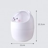 Cute Mini Desktop Rubbish Bin, Cartoon Cat Animal Shape Waste