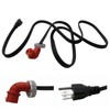 Zafina-UP New Engine Block Heater Cord for 2020-2023 Dodge Ram