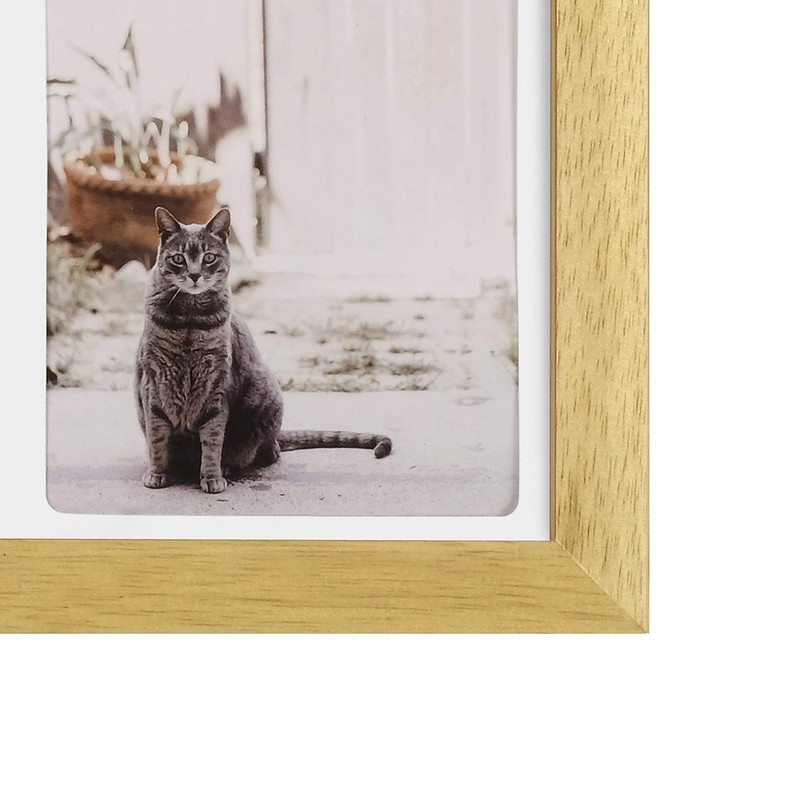 Hakuba FWLGC-NTL3 Liege Charite Photo Frame, Large, 3 Sides, Wooden,