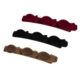 6PCS Flocked Double Layer Hair Clips, Hair Styling Hair Clips, Braided Hair Clips for Women Girls Hair Barrettes Hairpin