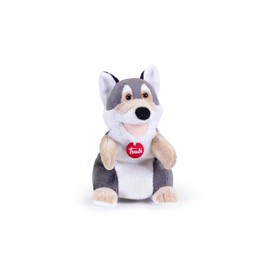 Wolfspuppe Trudi | Plüschpuppen für Theateraufführung, Geburtstagsgeschenk | 16x25x16cm Grosse S | Puppets | Modell 29230