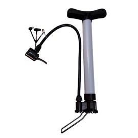 JYC CREATIVE Manual Air Pump with Multiple Adapters, Manual Air Pump for Bicycles, Balls, Inflatable Beds, Mattresses, Pools, Floats, Balloons (Air Pump, Model 1)