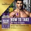 Creatine Gummies 5000mg - Creatine Monohydrate with BCAA & L-Taurine
