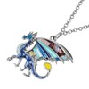 DALANE Enamel Alloy Novelty Dragon Necklace Dinosaur Pendant Jewellery Gifts