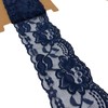 LUMKET 3.15 Inches Wide Stretch Lace Ribbon with Floral Pattern