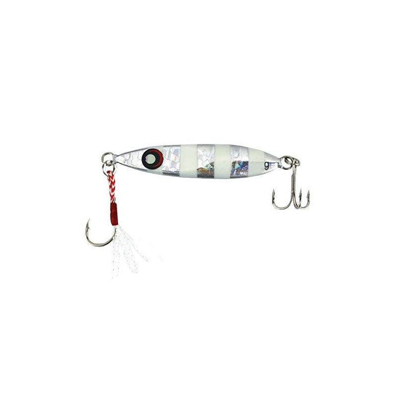 Glory Fish LU-001 Metal Jig, Sardine Jig, Throw, Silver ZG,