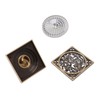 Antique Deodorant Floor Drain European Style Square Shower Floor Drain