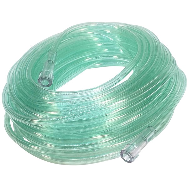 Westmed #0042 40' Green Kink Resistant Oxygen Supply Tubing - Pack of 1