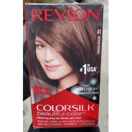 Revlon Medium Brown - Salon Quality Color and Shine - Revlon Colorsilk  3-Pack #41