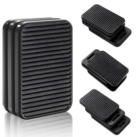 TEAONE Plastic Fidget Slider, 1 PCS Magnetic Push Cards for Anxiety, Boredom, Stress Relieve (Black)