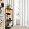 Deconovo Blackout Curtains - Silver Wave Line Print, Thermal Insulated,