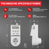 Socket Thermostat TS10 Infra-Red Heater