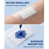 YIPFEN Waterproof Post-OP Plasters, Large, Pack of 40, Transparent, for