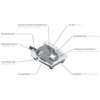 Industrial Foot Switch Foot Button Foot Pedal IP 40 |