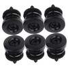 Gatuida 6Pcs Guitar Strap Buttons Locking Skid Buckles for Electric